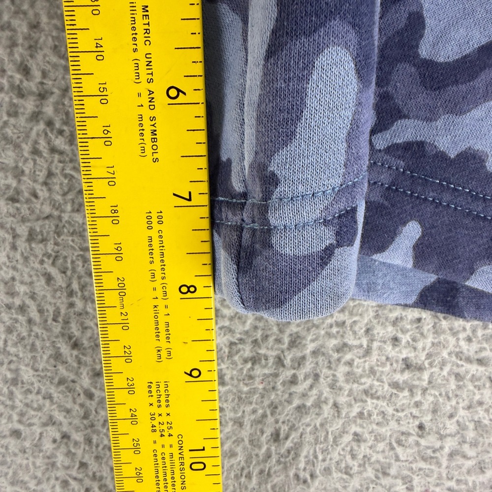 Nike Sportswear Club Fleece Shorts Mens Small Blue Camo DA0057-453 Drawstring - Picture 7 of 13